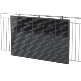 LIGHTMATE LMG1-BH-SK-05 PANNELLO SOLARE DA BALCONE POTENZA 370 Wp COMPRESO DI ACCESSORI E KIT DI INSTALLAZIONE - PROMO