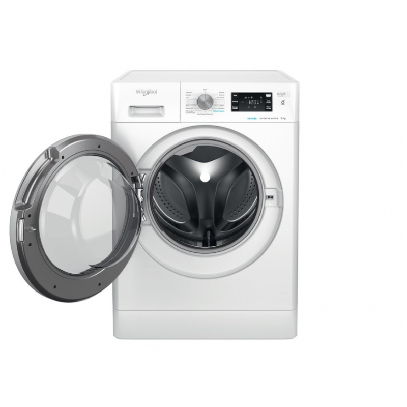WHIRLPOOL FFB 846 SV IT LAVATRICE CARICA FRONTALE 8KG 1400 GIRI INVERTER FUNZIONE VAPORE CLASSE A - PROMO