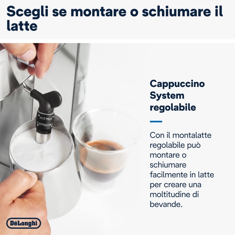 DE LONGHI DEDICA EC685.M MACCHINA DA CAFFE' PER...