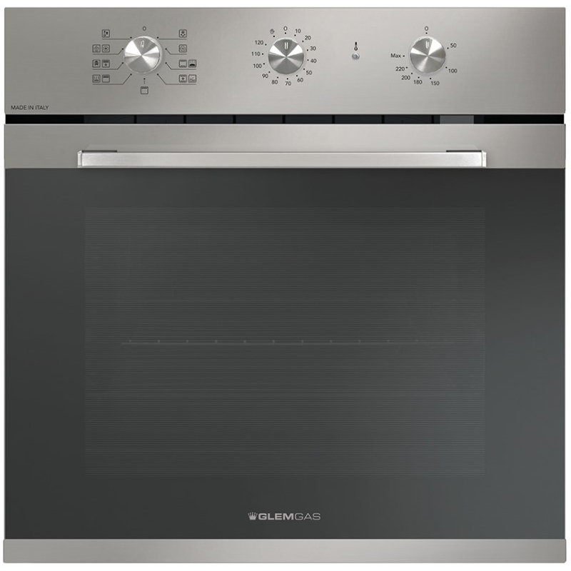 GLEM GAS GFX92IX-S6AF FORNO ELETTRICO DA INCASSO 64LT CLASSE A INOX - PROMO