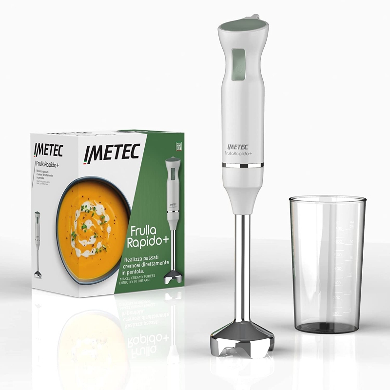 IMETEC 7912 FRULLATORE A IMMERSIONE 800W CAPACITA' 0.7LT BIANCO