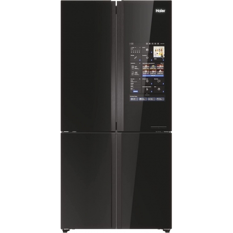 HAIER HCW9919FSGB FRIGORIFERO 4 PORTE 586LT TOTAL NO FROST DISPLAY TOUCH WIFI CLASSE F COLORE NERO