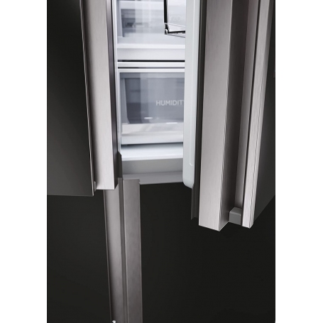 HAIER HCW9919FSGB FRIGORIFERO 4 PORTE 586LT TOTAL NO FROST DISPLAY TOUCH WIFI CLASSE F COLORE NERO