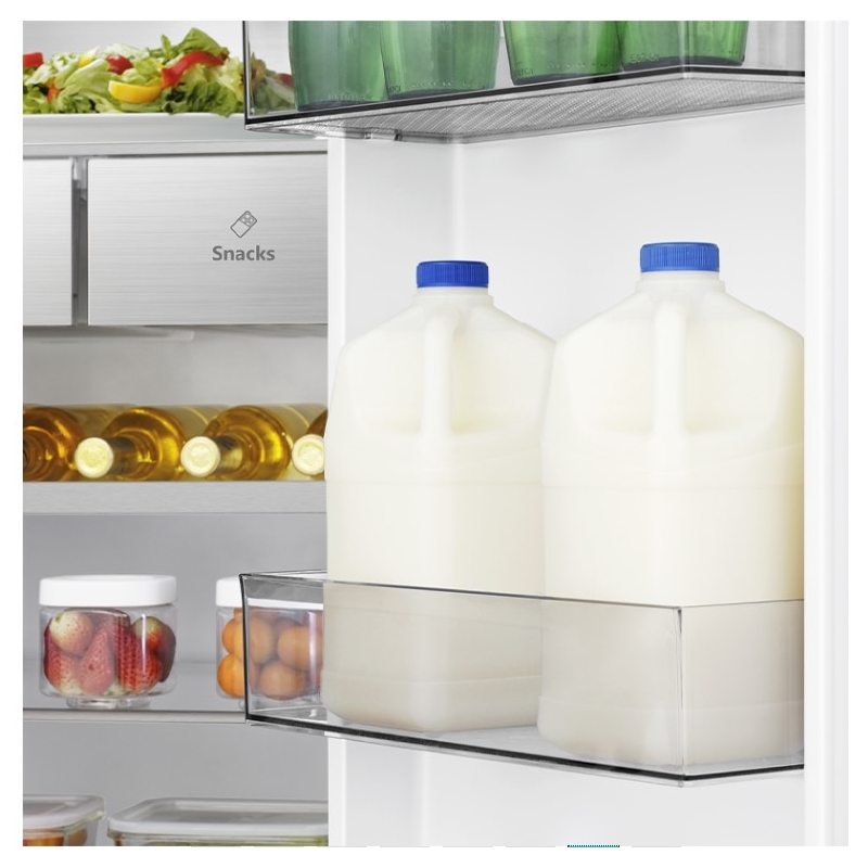 HISENSE RS818N4TFE FRIGORIFERO 4 PORTE 632LT NO FROST MOTORE INVERTER CLASSE E COLORE NERO - PROMO