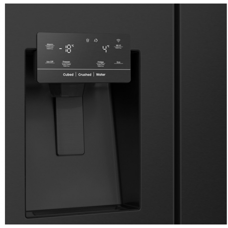 HISENSE RS818N4TFE FRIGORIFERO 4 PORTE 632LT NO FROST MOTORE INVERTER CLASSE E COLORE NERO - PROMO