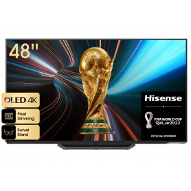 HISENSE 48A87H TV OLED 48'' ULTRA HD 4K 120Hz SMART TV DVB-T2 HEVC COLORE NERO - PROMO