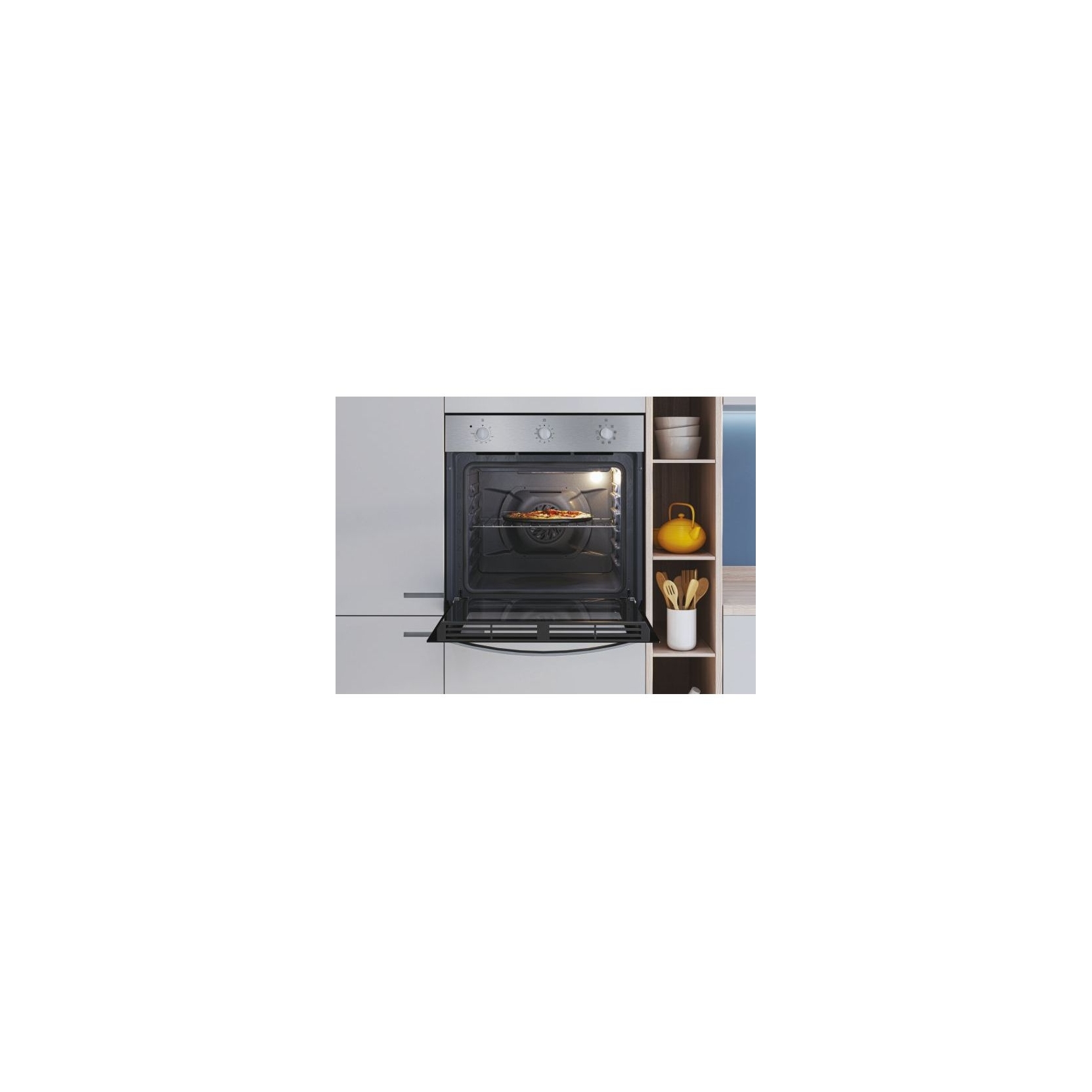 Candy FCC604X/E - Forno Elettrico da Incasso, 65 Litri, Inox, Classe A+