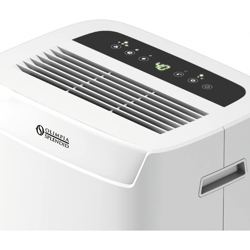 OLIMPIA SPLENDID AQUARIA S1 10 P DEUMIDIFICATORE CAPACITA' 2LT PORTATA 10L/24H DOPPIA FILTRAZIONE COLORE BIANCO - PROMO