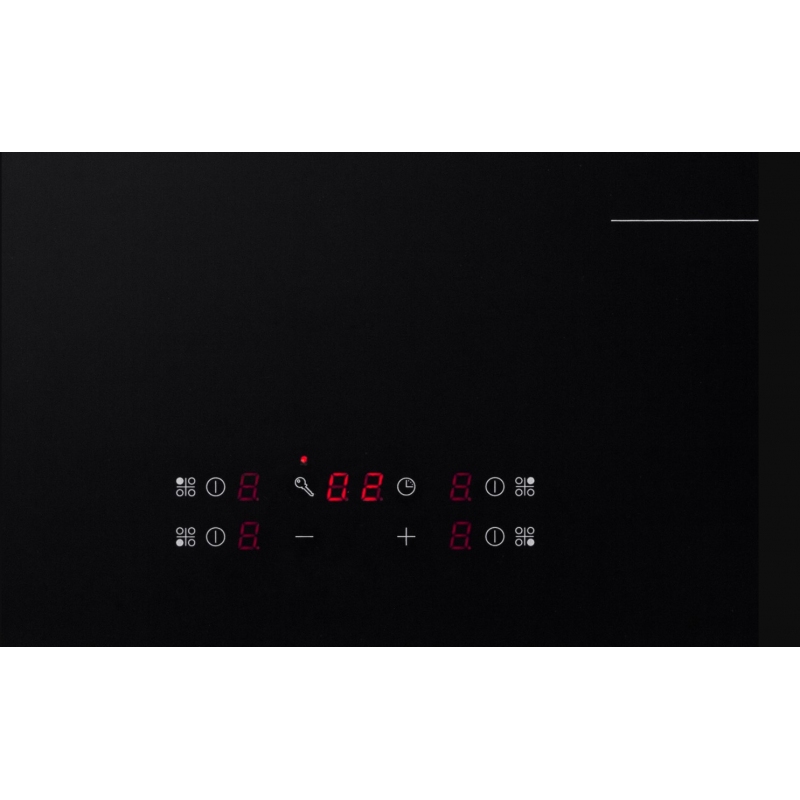 DE LONGHI PIN72 PIANO COTTURA DA INCASSO A INDUZIONE 70CM 4 ZONE COTTURA COLORE NERO - PROMO