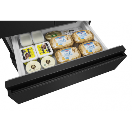 HISENSE RF540N4SBF2 FRIGORIFERO 4 PORTE TOTAL NO FROST 421LT WIFI CLASSE E INOX NERO