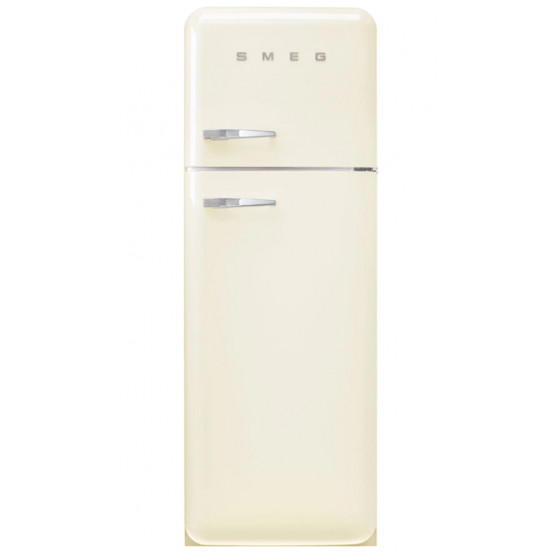 SMEG FAB30RCR5 FRIGORIFERO DOPPIA PORTA ANNI '50 STATICO VENTILATO 292LT COLORE PANNA CLASSE D