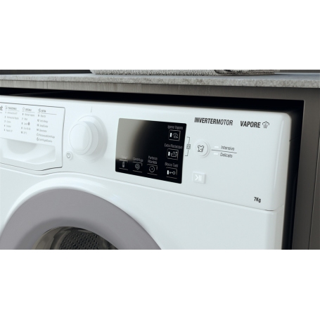 HOTPOINT ARISTON EU RSSG 725 S IT LAVATRICE SLIM 44CM 7KG 1200 GIRI INVERTER VAPORE CLASSE B - EURSSG725SIT