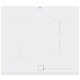 ELECTROLUX LIL61443BW PIANO COTTURA DA INCASSO A INDUZIONE 60CM 4 ZONE COTTURA IN VETROCERAMICA BIANCO - PROMO