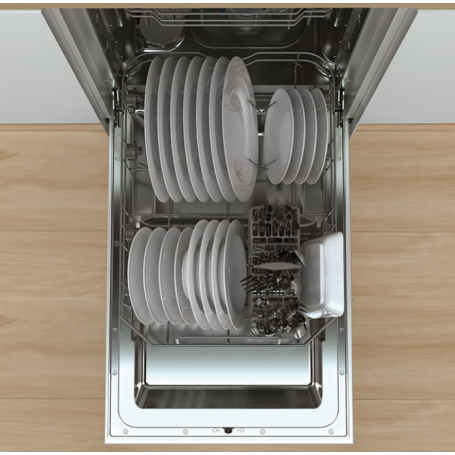 DE LONGHI L45P52E LAVASTOVIGLIE SLIM DA INCASSO A SCOMPARSA TOTALE 10 COPERTI 5 PROGRAMMI CLASSE E