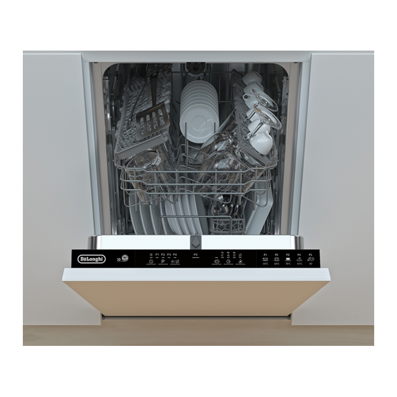 DE LONGHI L45P52E LAVASTOVIGLIE SLIM DA INCASSO...
