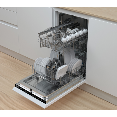 DE LONGHI L45P52E LAVASTOVIGLIE SLIM DA INCASSO A SCOMPARSA TOTALE 10 COPERTI 5 PROGRAMMI CLASSE E