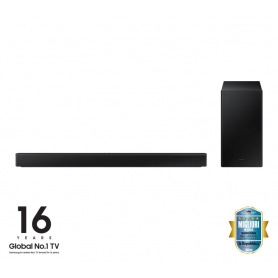 SAMSUNG HW-B450/ZF SOUNDBAR WIRELESS CON SUBWOOFER 2.1 CANALI POTENZA MAX 220W PORTA HDMI COLORE NERO - PROMO