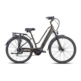 LEGNANO E-BIKE TREK LADY M BICI ELETTRICA 28" AUTONOMIA FINO A 80KM TAGLIA 48 PEDALATA ASSISTITA FRENI A DISCO GRIGIO - 22A22648