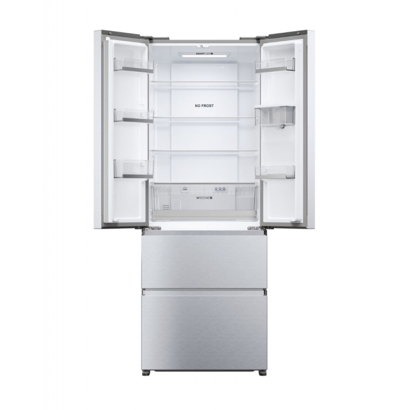HAIER HFR5719EWMG FRIGORIFERO COMBINATO 446 LT NO FROST CLASSE E SILVER - PROMO