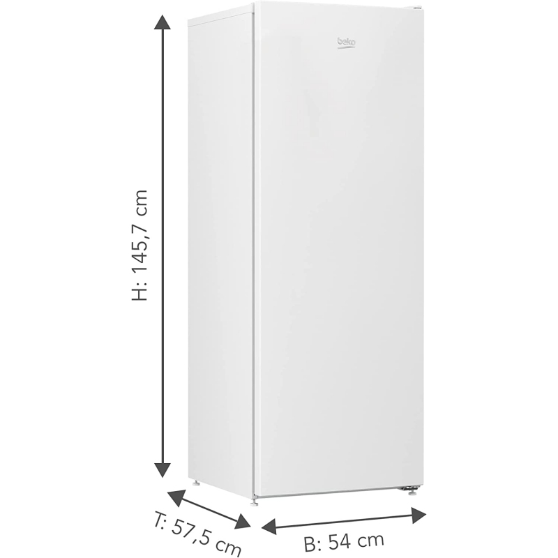 BEKO RFNM200E30WN CONGELATORE VERTICALE LIBERA INSTALLAZIONE 168 LT NO FROST CLASSE F COLORE BIANCO - PROMO