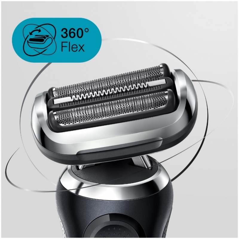 BRAUN SERIES 7 71-N1000S RASOIO ELETTRICO AUTOSENSE FLEX360 WET&DRY - PROMO