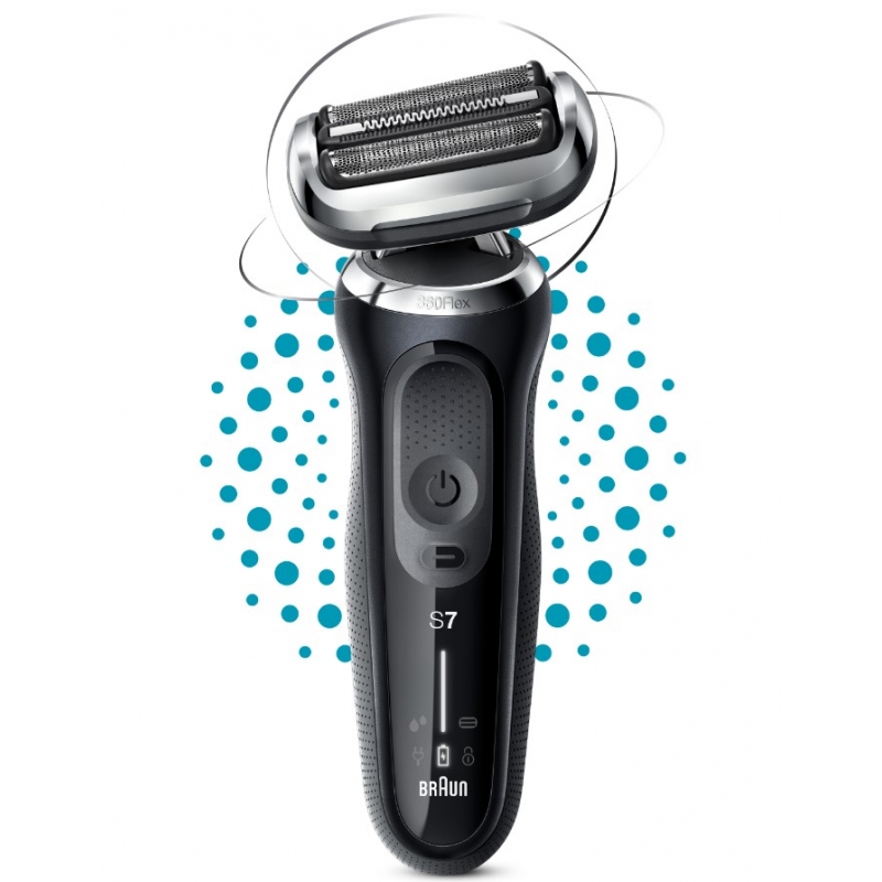 BRAUN SERIES 7 71-N1000S RASOIO ELETTRICO AUTOSENSE FLEX360 WET&DRY - PROMO