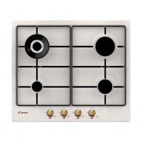 PIANO COTTURA CANDY CLG64SPX INOX INCASSO 4 FUOCHI INOX CM 60