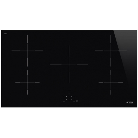 SMEG SI2951D PIANO COTTURA DA INCASSO A INDUZIONE 90CM 5 ZONE COTTURA IN VETROCERAMICA NERO - PROMO