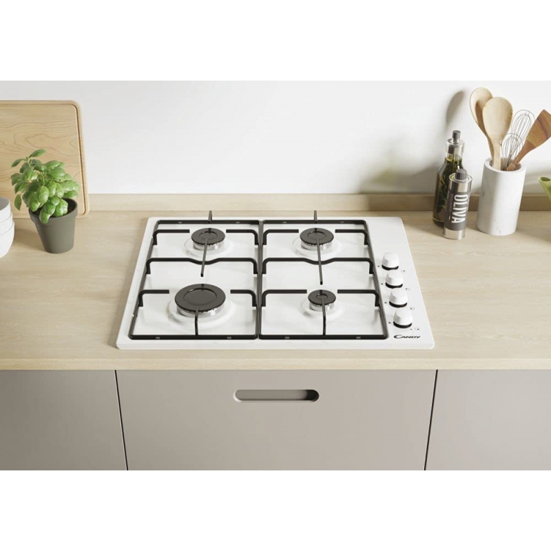 CANDY CHW6LWW PIANO COTTURA 60CM 4 FUOCHI A GAS...