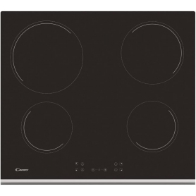 CANDY CH64XB PIANO COTTURA DA INCASSO IN VETROCERAMICA 60CM 4 ZONE COTTURA NERO