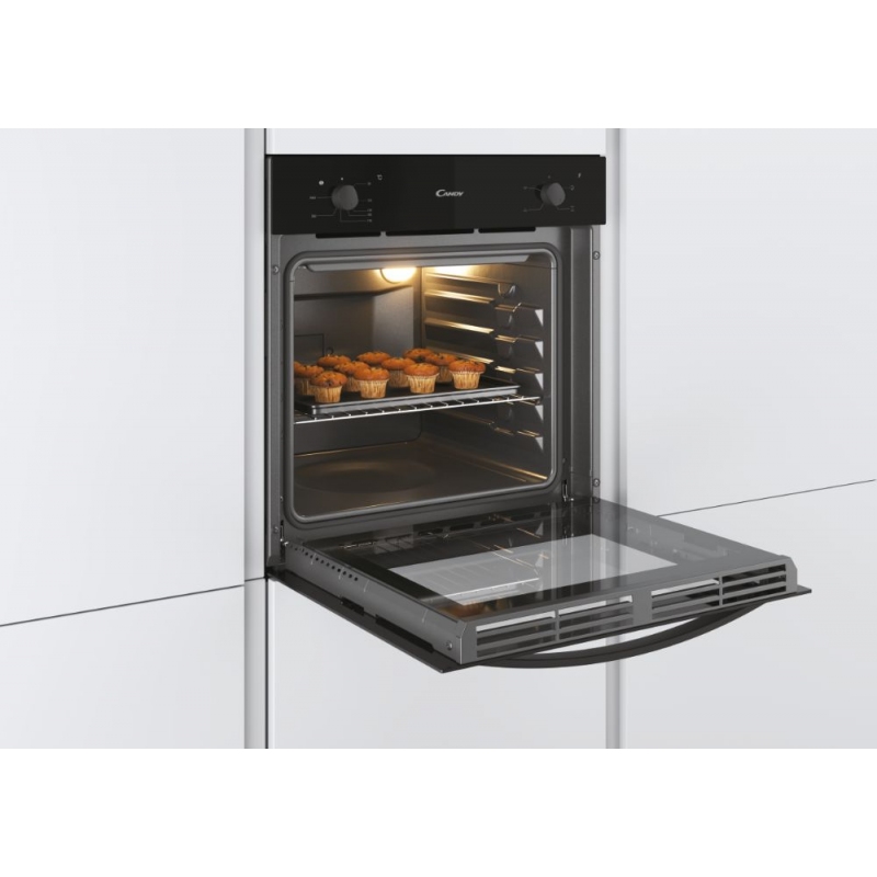 CANDY FCS201N FORNO ELETTRICO DA INCASSO STATICO 70LT CLASSE A COLORE NERO - PROMO