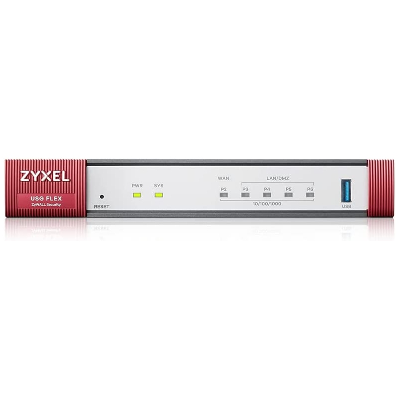 ZYXEL USGFLEX50-EU0101F THROUGHPUT FIREWALL 50 PORTE 1WAN 4 LAN 350MBIT/S - PROMO