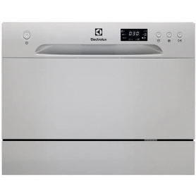 ELECTROLUX ESF2400OS LAVASTOVIGLIE SLIM LIBERA INSTALLAZIONE 6 COPERTI CLASSE F COLORE SILVER - PROMO