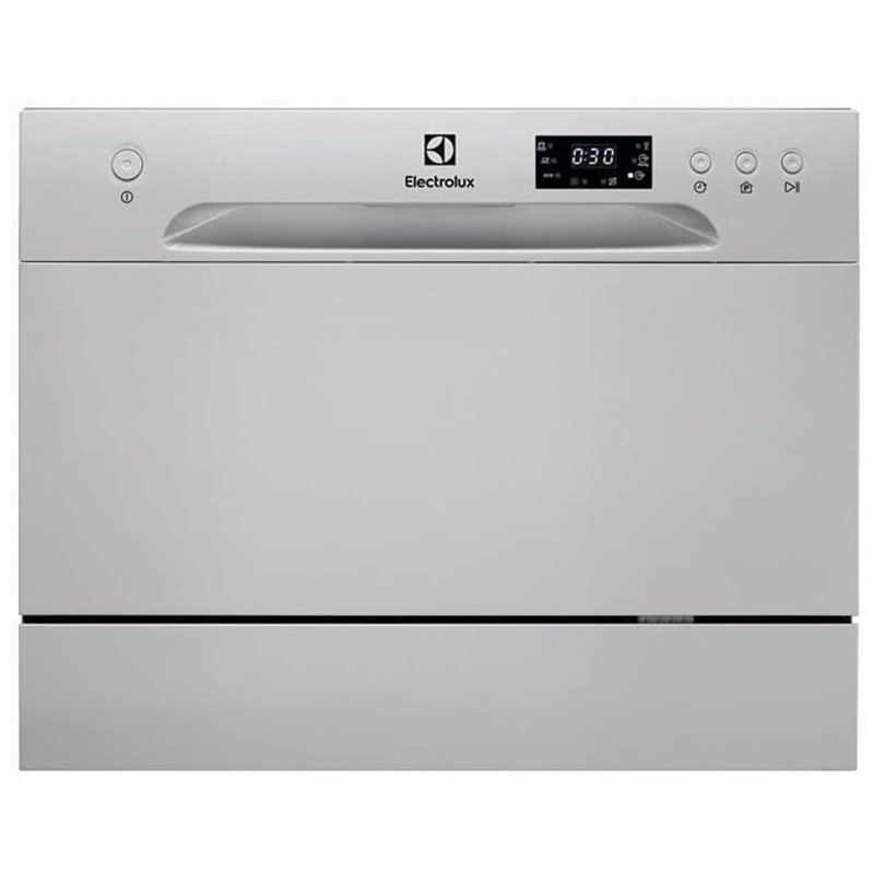 ELECTROLUX ESF2400OS LAVASTOVIGLIE SLIM LIBERA INSTALLAZIONE 6 COPERTI CLASSE F COLORE SILVER - PROMO