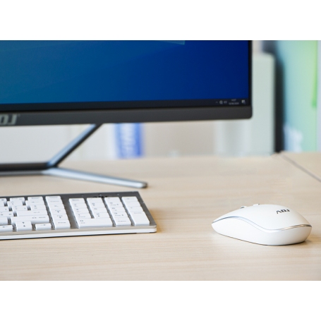 ADJ 520-00019 KW10 PLATINUM KIT TASTIERA+MOUSE WIRELESS RESISTENTE AGLI SCHIZZI D'ACQUA COLORE SILVER/BIANCO - PROMO ADJ 520-00019 KW10 PLATINUM KIT TASTIERA+MOUSE WIRELESS RESISTENTE AGLI SCHIZZI D'ACQUA COLORE SILVER/BIANCO - PROMO
