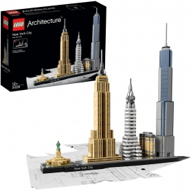 LEGO ARCHITECTURE SKYLINE DI NEW YORK 598 PEZZI RIF. 21028 - PROMO