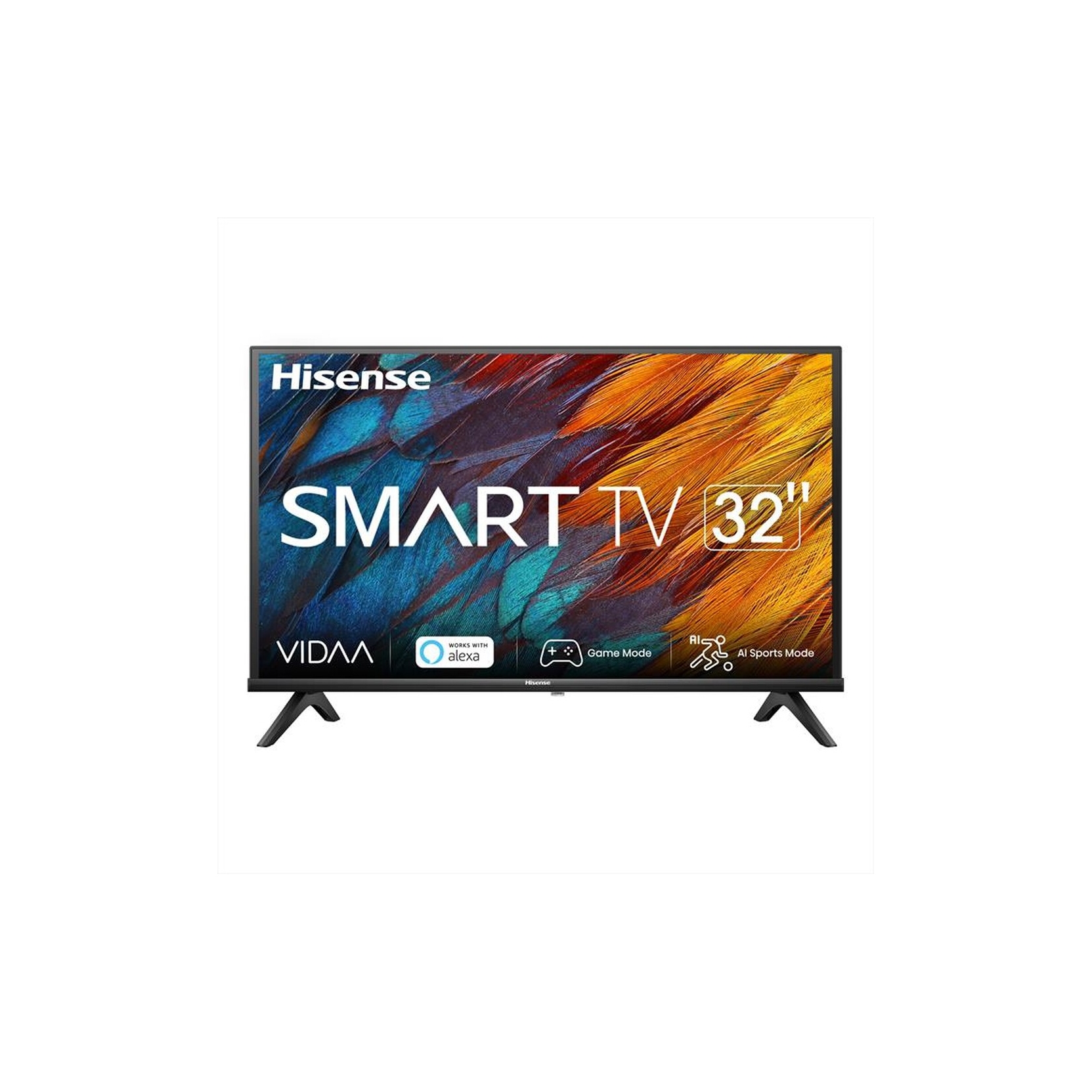HISENSE 32A49K TV LED 32'' HD SMART TV WIFI CLASSE F NERO
