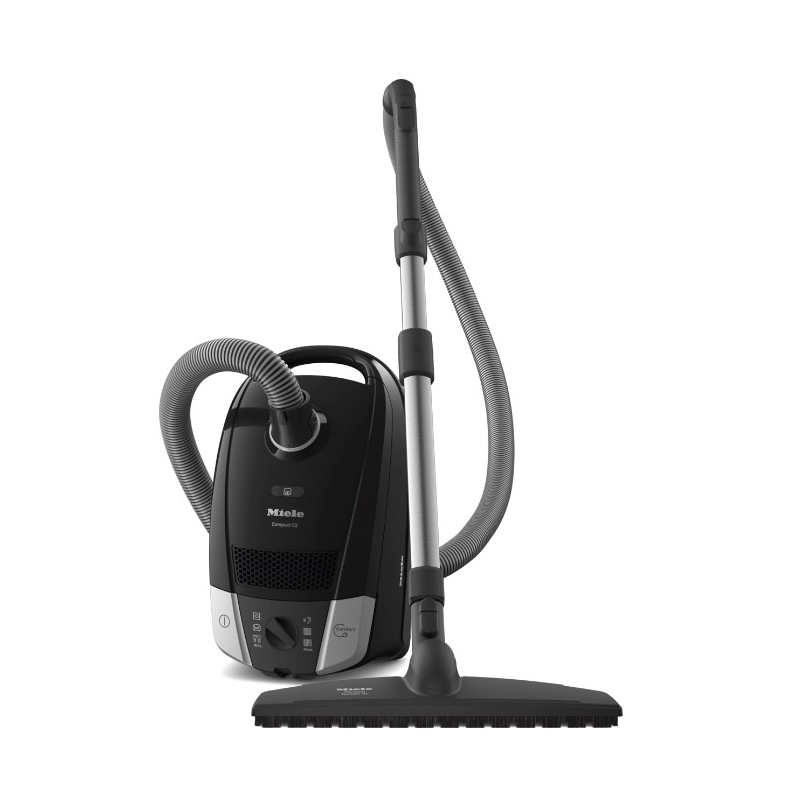 MIELE COMPACT C2 PARQUET ASPIRAPOLVERE A TRAINO CON SACCO 890W SPAZZOLA PARQUET COLORE NERO