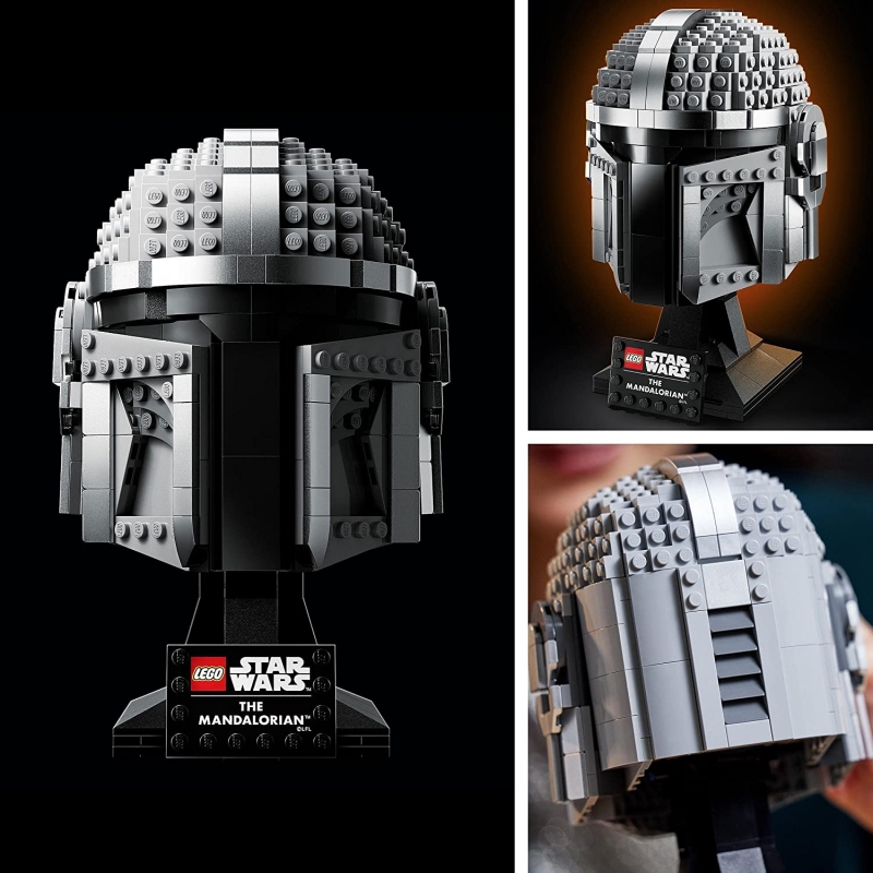 LEGO STAR WARS CASCO THE MANDALORIAN 584 PEZZI...