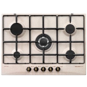 GLEM GAS GT755SA PIANO COTTURA DA INCASSO 5 FUOCHI A GAS COLORE SABBIA - PROMO