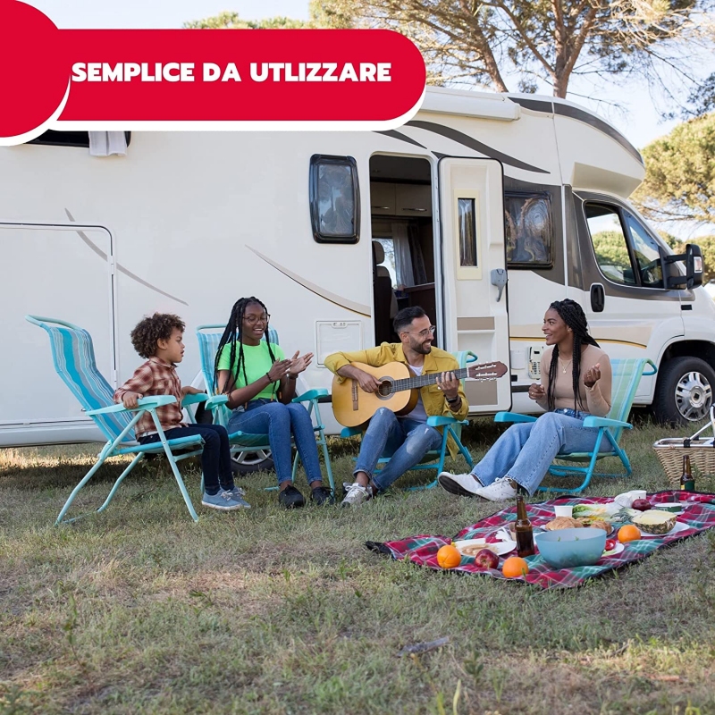 ARDES AR1F18 FORNELLO ELETTRICO PIASTRA IN GHISA 100MM POTENZA MAX 500W IDEALE PER CAMPER COLORE NERO - PROMO