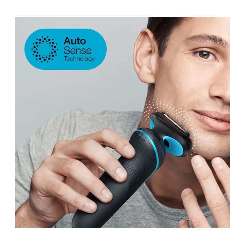 BRAUN SERIES 5 51-M1200S RASOIO ELETTRICO WET &...