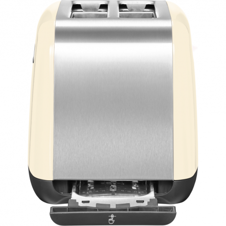 KITCHENAID 5KMT221EAC TOSTAPANE 2 FETTE 1100 W CREMA/ACCIAIO INOSSIDABILE