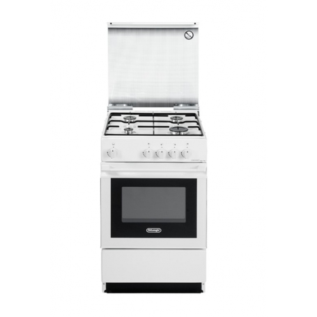 DE LONGHI SGW 554 GN N CUCINA 50X50 CM 4 FUOCHI A GAS FORNO A GAS BIANCA - SGW554GNN