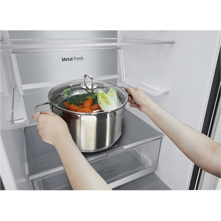 LG GBB72MCVBN FRIGORIFERO COMBINATO TOTAL NO FROST 384 LT NERO CLASSE B