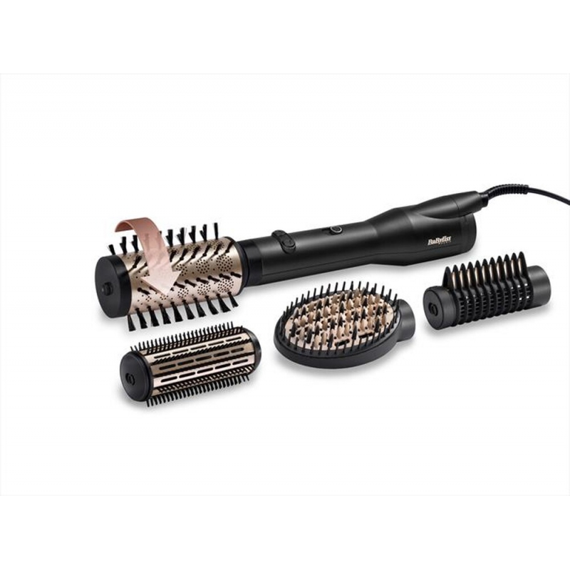 BABYLISS AS970E SPAZZOLA PER CAPELLI 4 ACCESSORI FUNZIONE IONICA