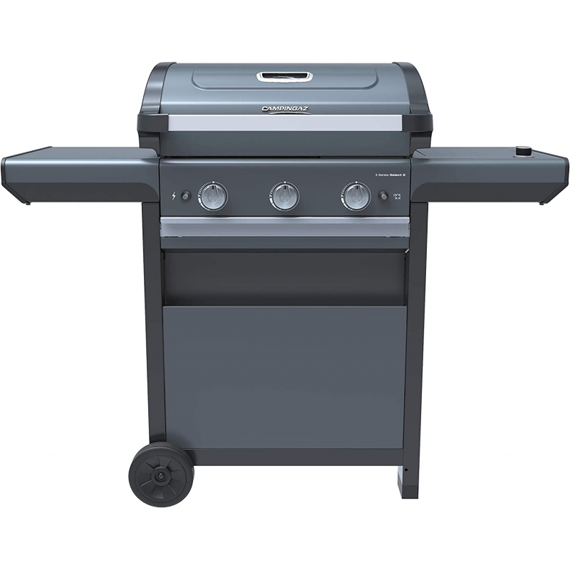 CAMPINGAZ 3 SERIES SELECT S BARBECUE A GAS 3 BRUCIATORI COLORE GRIGIO RIF. 2000037275 - PROMO