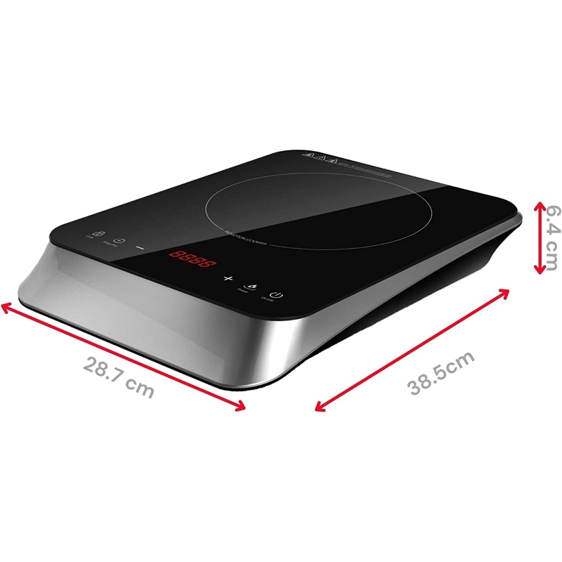 ARDES AR1F601 FORNELLO INDUZIONE 30CM POTENZA MAX 2000W COLORE NERO - PROMO