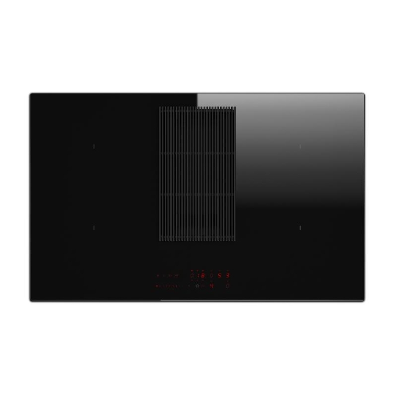 ELICA PRF0185060 NIKOLATESLA PRIME S BL/F/PO/83 PIANO COTTURA A INDUZIONE CAPPA INTEGRATA FILTRANTE 83CM VETRO NERO - PROMO