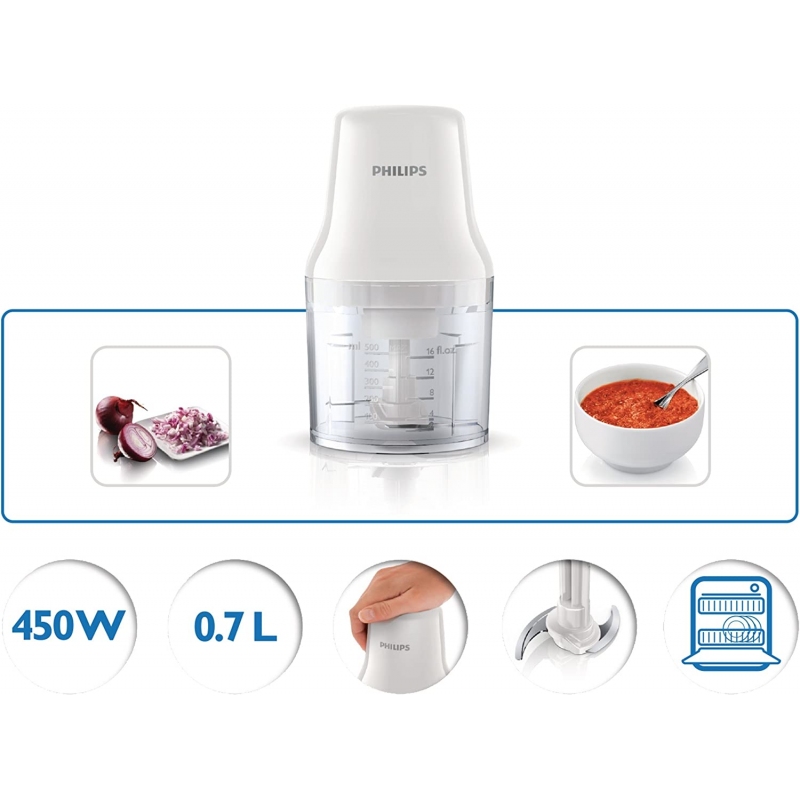 PHILIPS HR1393 TRITATUTTO 450W CAPIENZA 0.7LT...